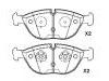 剎車片 Brake Pad Set:34 11 6 761 246